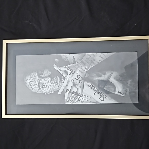 Tupac Shakur Original Portrait by Samantha Faulk 2020